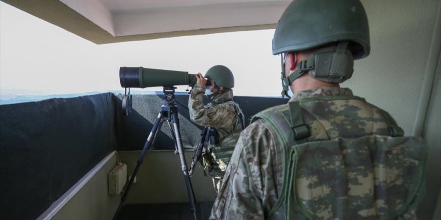 Hudut Kartalları nöbette