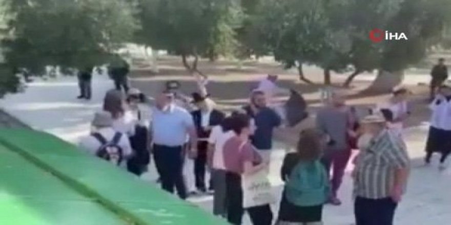 134 fanatik Yahudi Mescid-i Aksa’ya baskın düzenledi