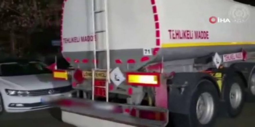 Ankara’da 31 bin litre kaçak akaryakıt ele geçirildi