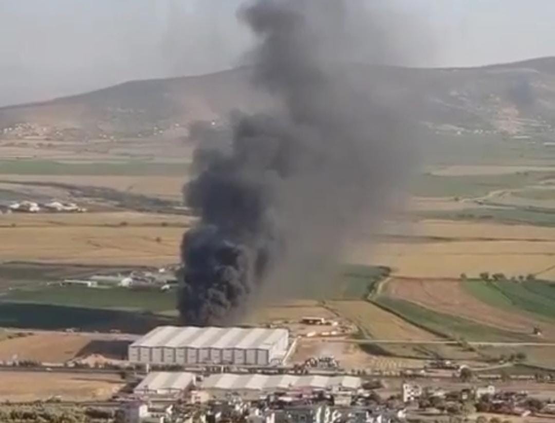 Kahramanmaraş’ta Depo Yangını