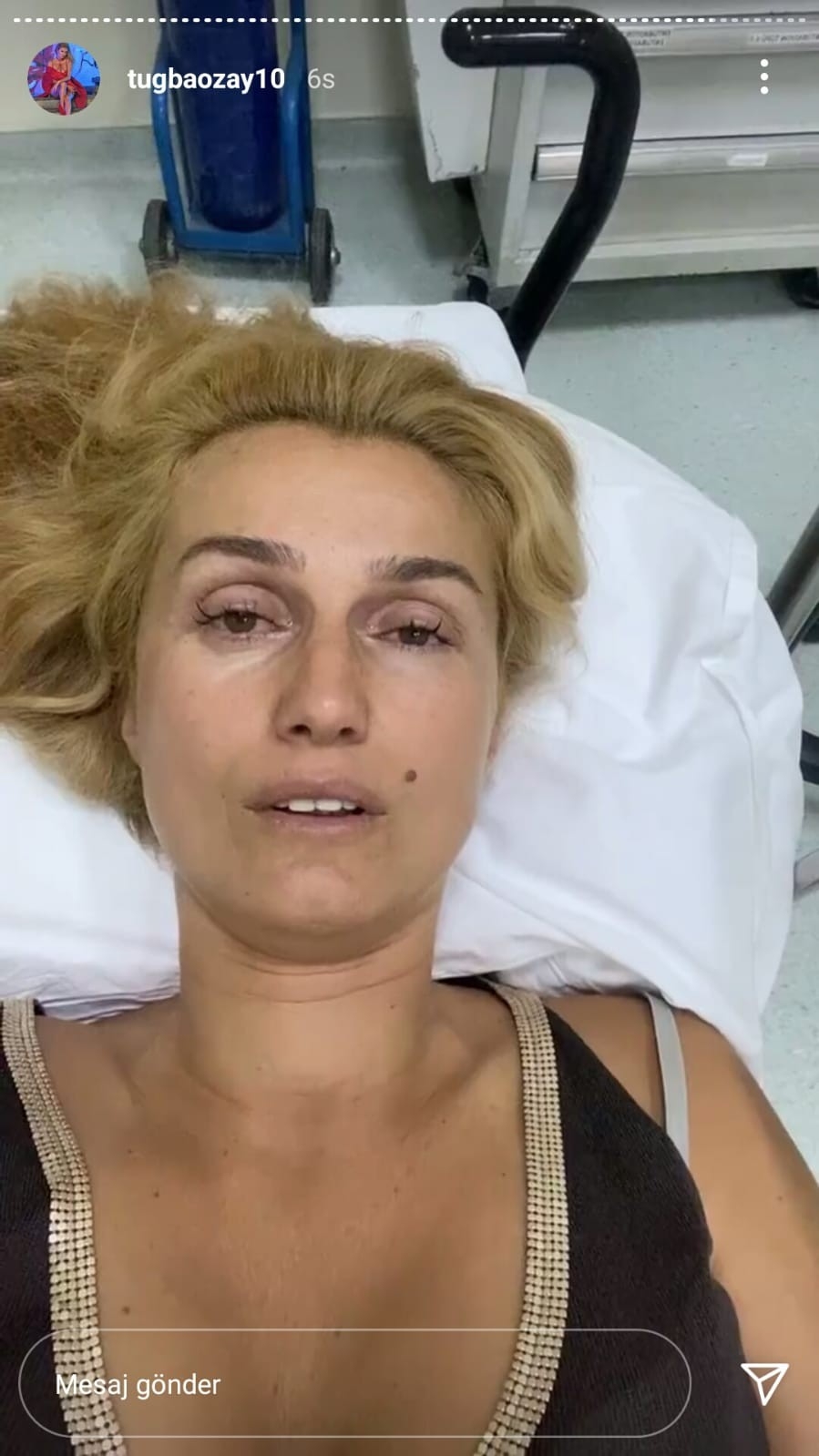 Eski manken Tuğba Özay yangında yaşadıklarını gözyaşları içinde anlattı