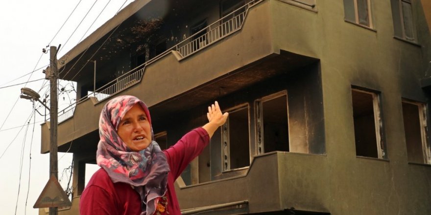 Evlerine gelip küle döndüğünü görünce gözyaşlarına boğuldular