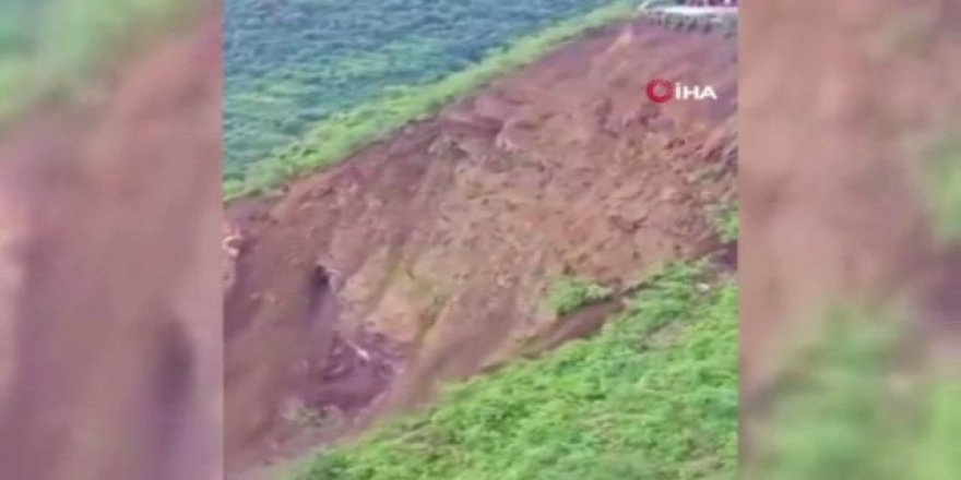 Hindistan’da toprak kayması: Yol çöktü, 204 kişi mahsur kaldı