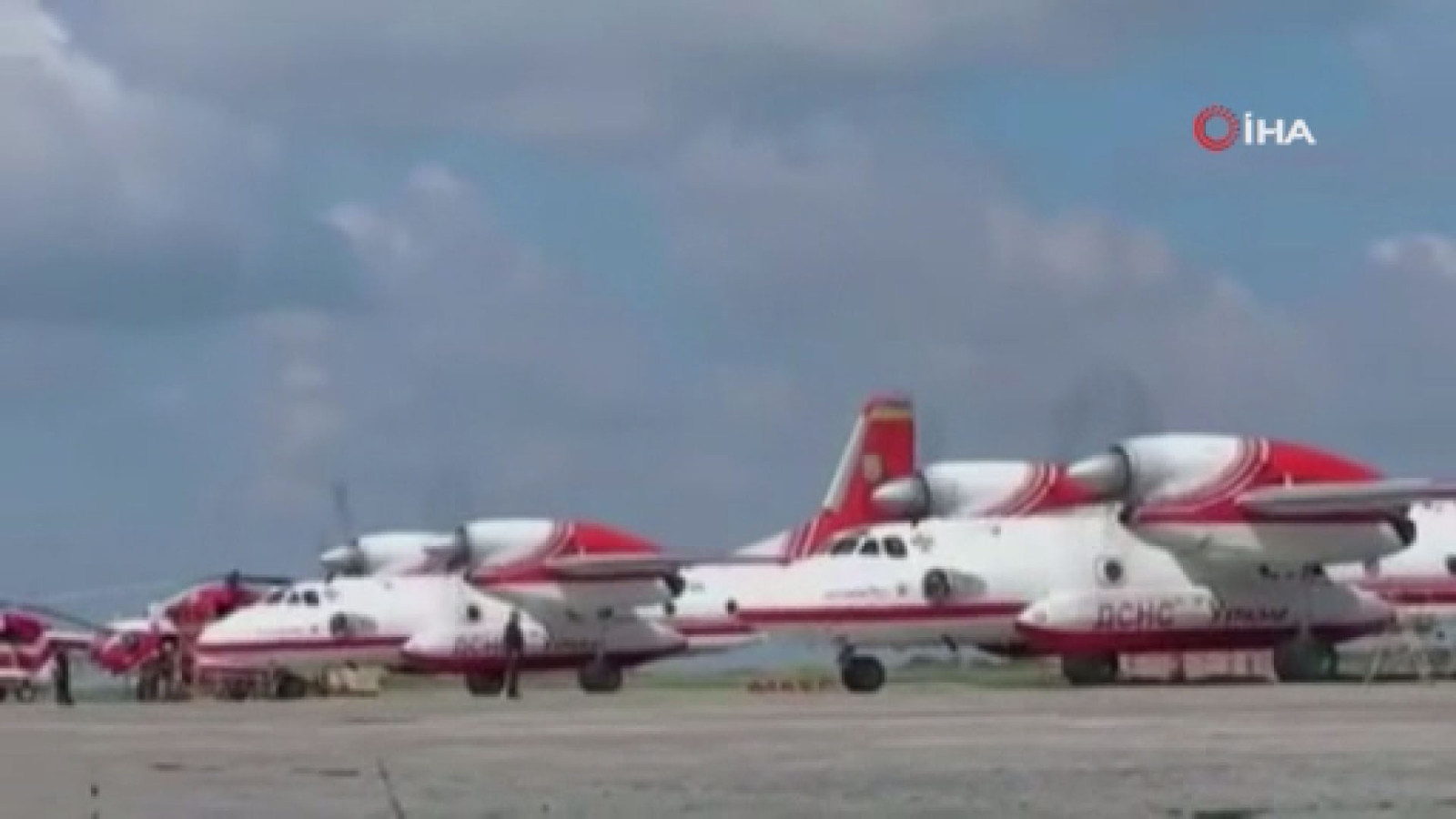 Ukrayna’dan Türkiye’ye Destek İçin Yola Çıkan Uçakların Görüntüleri Paylaşıldı