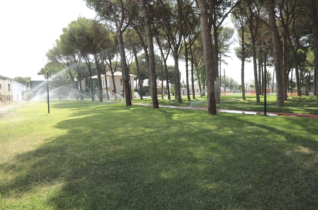 Yağmur suyu ile hayat buluyor Aydın Büyükşehir Belediyesi'nden örnek proje