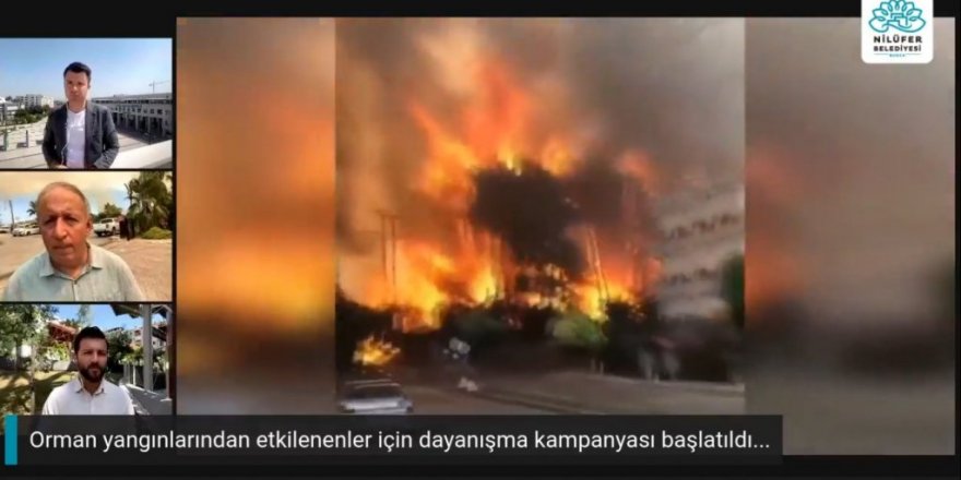 Nilüfer’den Manavgat’a dayanışma eli