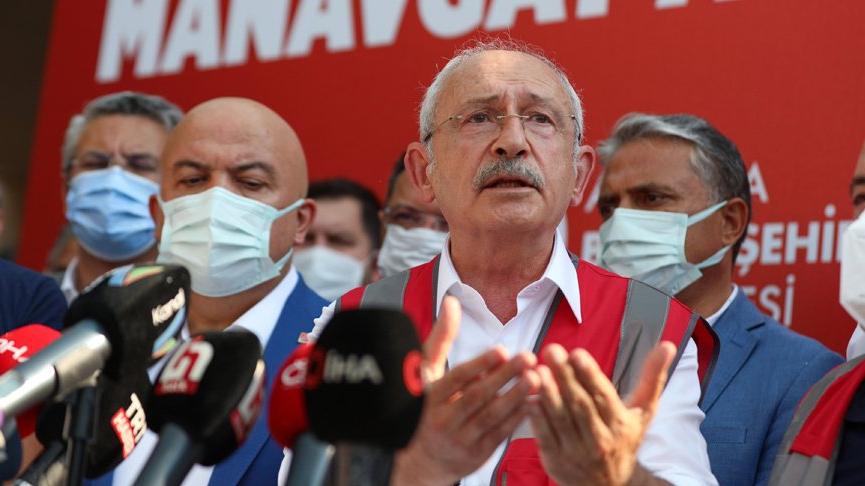 Kılıçdaroğlu, yangın bölgesinden Erdoğan’a seslendi
