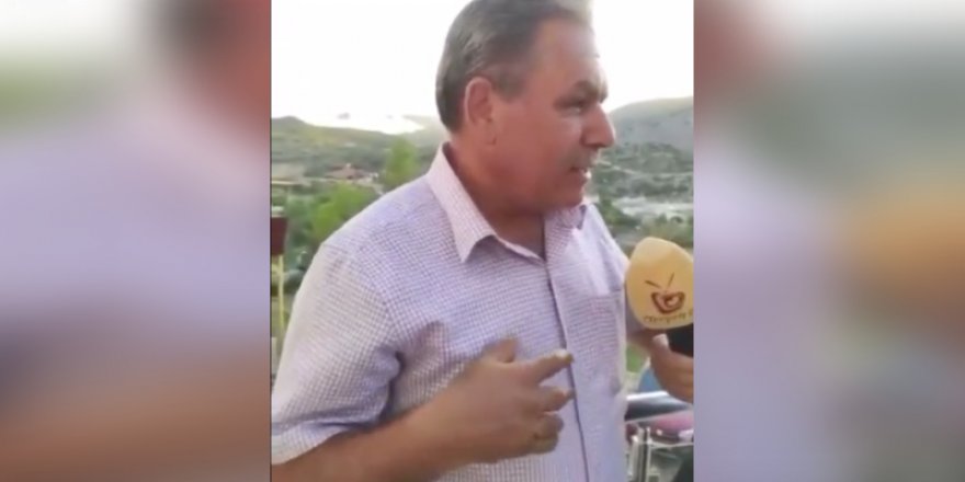 AKP'li başkanın son cümlesi dikkat çekti