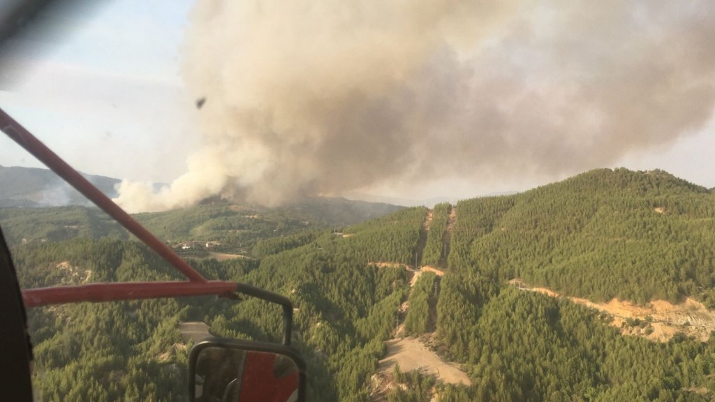 Muğla’daki Yangınlara Bir Yenisi Daha Eklendi