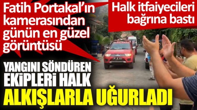 Fatih Portakal, Turgutköy’deki sevinci paylaştı: Yüzümüz gülüyor