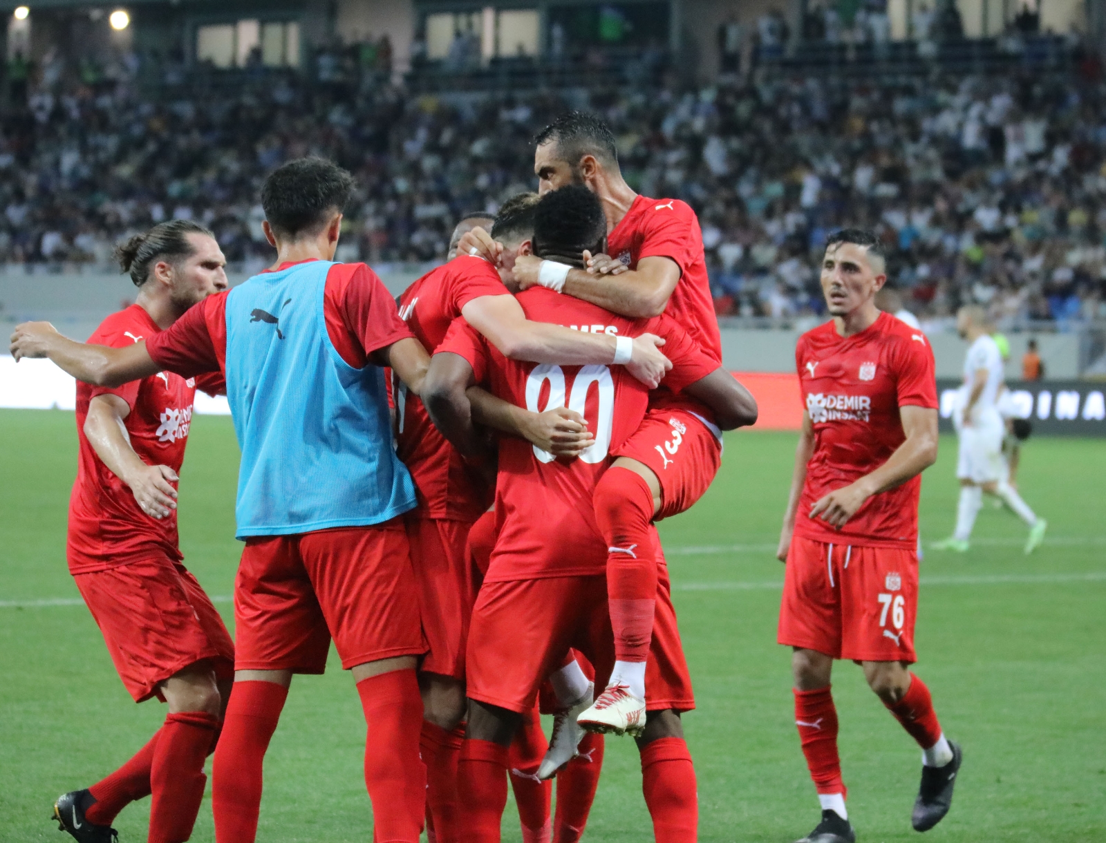 UEFA Avrupa Konferans Ligi: Dinamo Batumi: 1 - Sivasspor: 2 (Maç Sonucu)