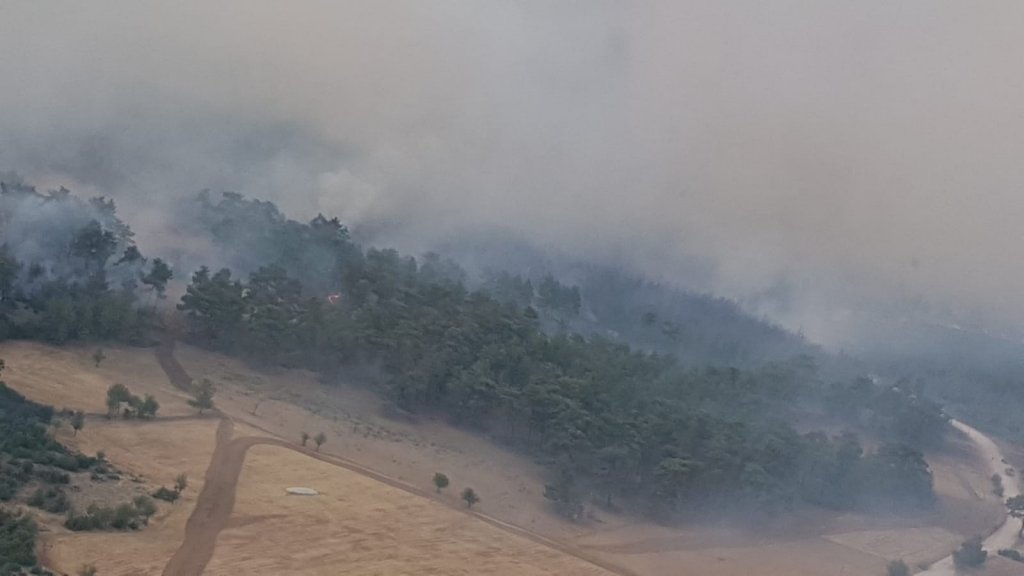 Muğla’da Yangın Bölgesi 3’e Düştü