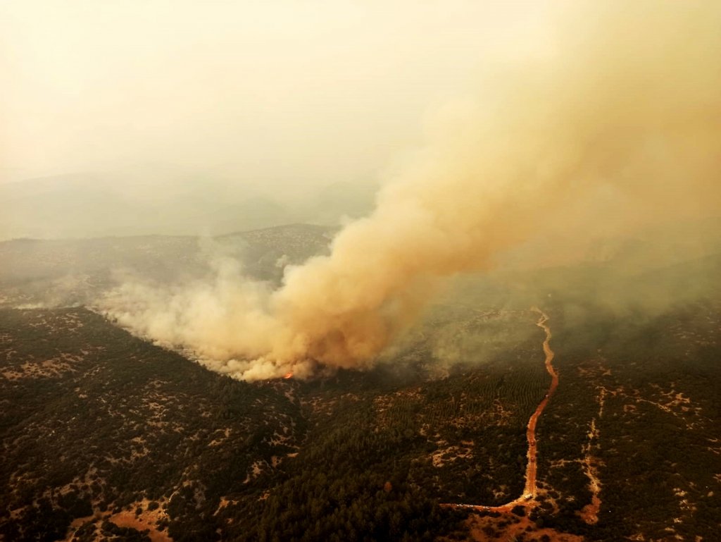 Muğla Yangınlarında 9’uncu Gün