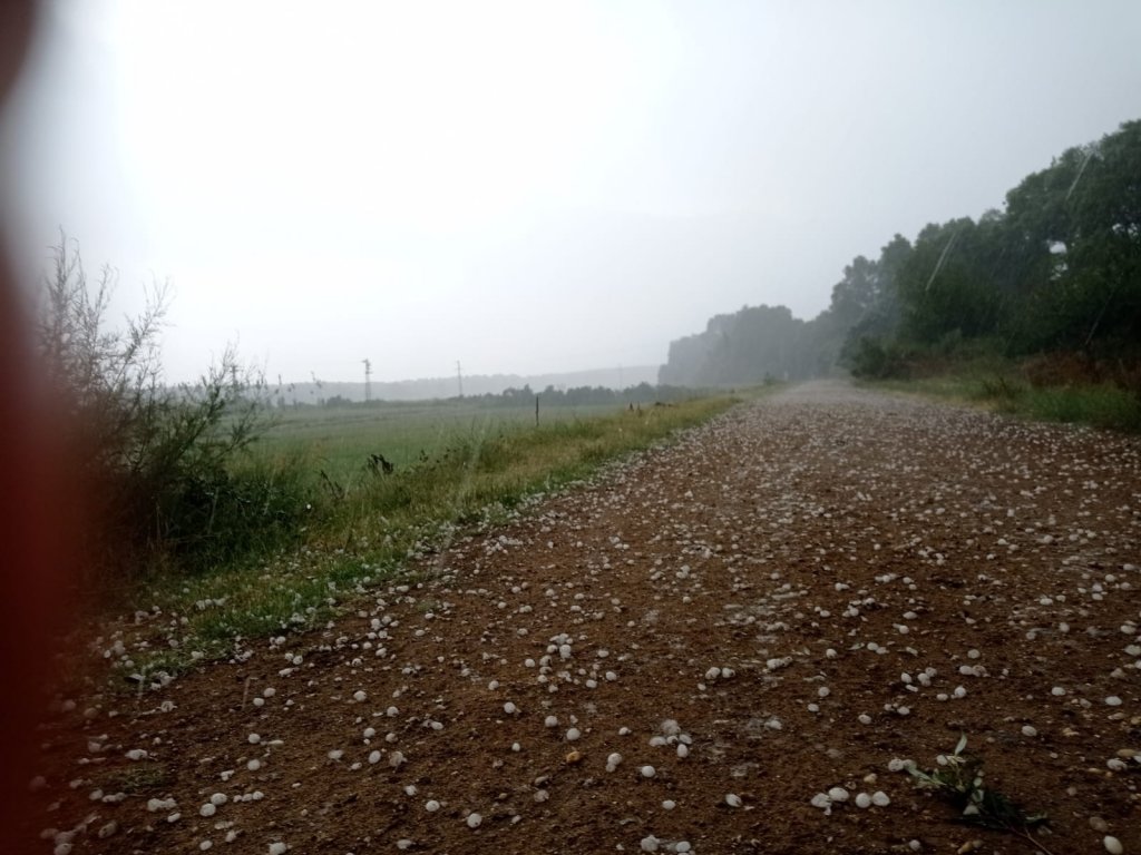 Balkanlardan Gelen Yağışlı Hava Dolu Getirdi
