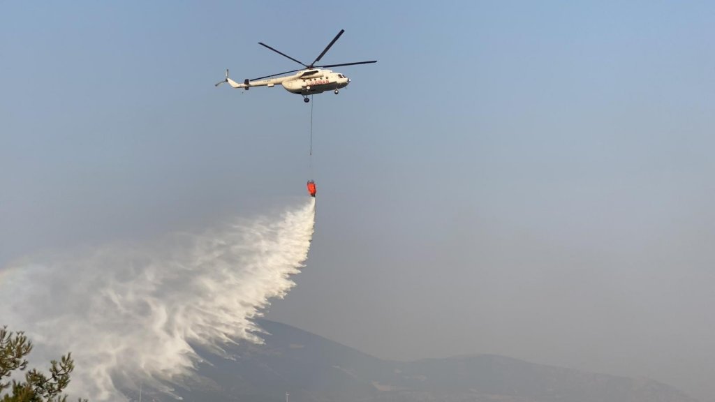 Hatay’da Orman Yangını