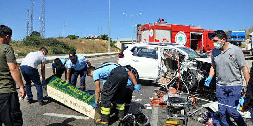 Korkunç Kaza! Anne ve iki kızı öldü, baba ağır yaralı