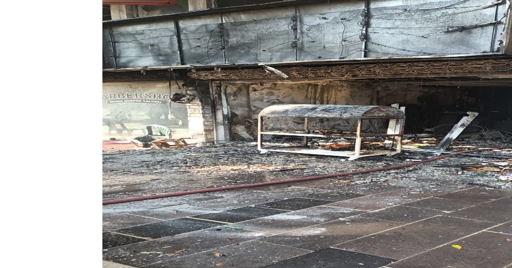 Turizm Merkezinde Çıkan Yangın Korku Dolu Anlar Yaşattı