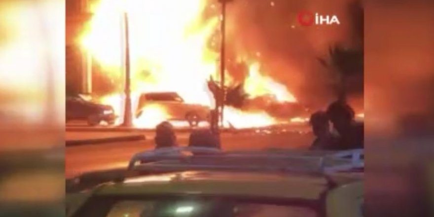 Irak'ta 10 araç küle döndü