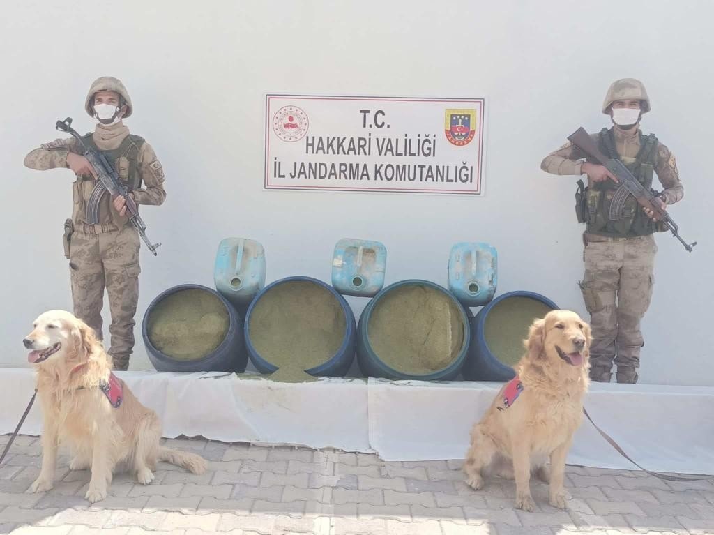 318 Kilo Esrar Ele Geçirildi