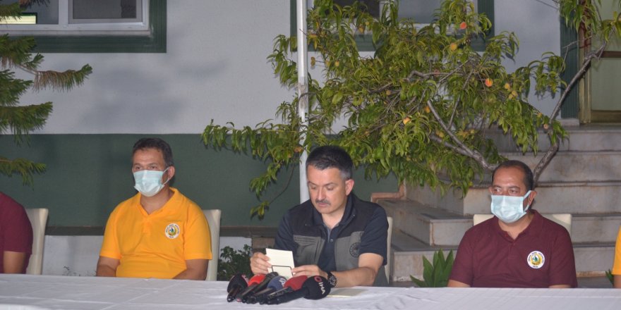 Bakan Pakdemirli, yangınları değerlendirdi