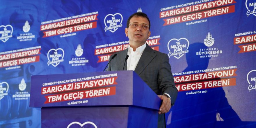 İmamoğlu’ndan partizanlık göndermesi: “Bize oy versin vermesin 16 milyona metro yapıyoruz”