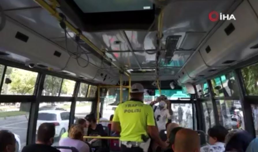 Karantinada Olması Gereken Şoför Direksiyon Başında Yakalandı