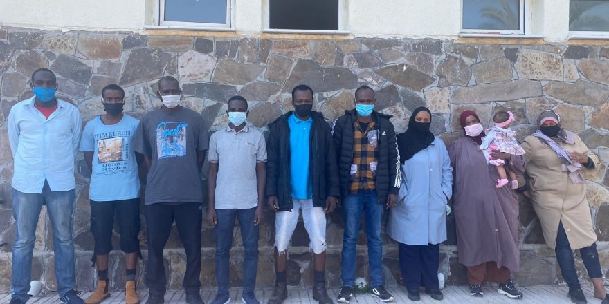 İzmir Seferihisar'da Düzensiz Göçmen