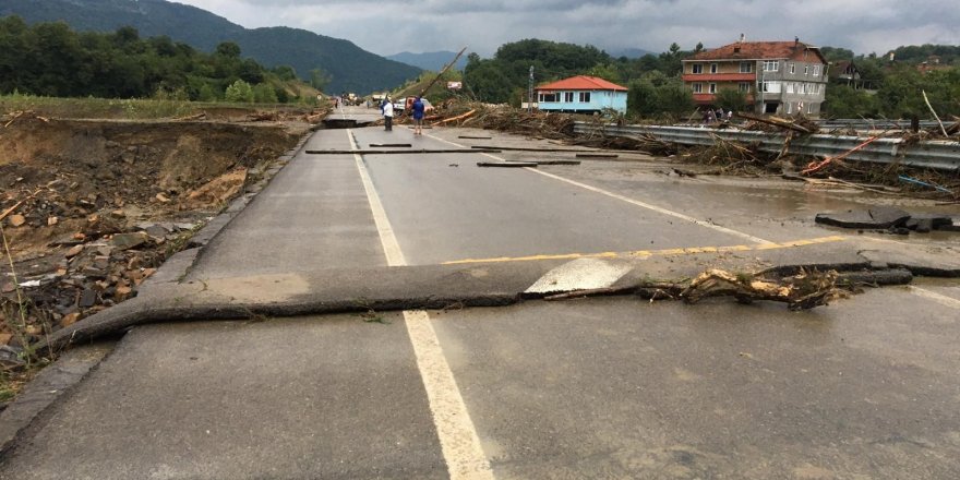 Bartın’daki  Sel Can Aldı