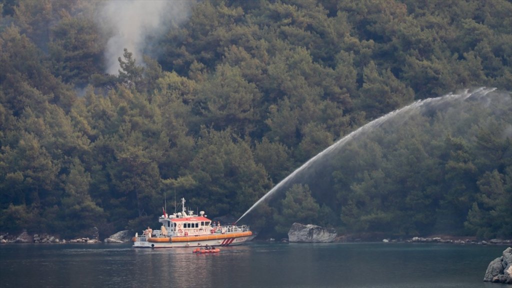 Ulaştırma Ve Altyapı Bakanlığından Yangınlarla Mücadeleye 4 Koldan Destek