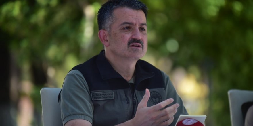 Bakan Pakdemirli: “3 Fidan Olacak Şekilde 252 Milyon Fidanı Bu Yıl Dikeceğiz”