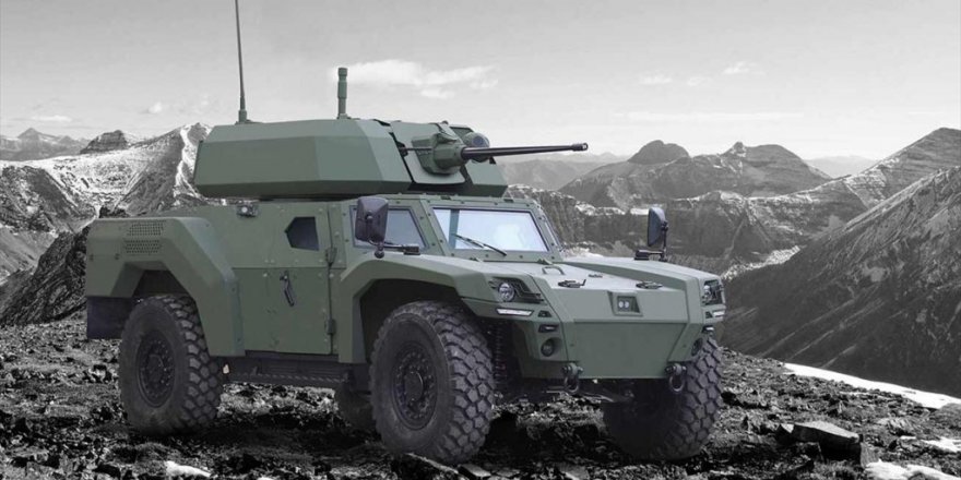 Zırhlı Araç Akrep Iı'nin Yeni Versiyonu İlk Kez Idef 2021'de