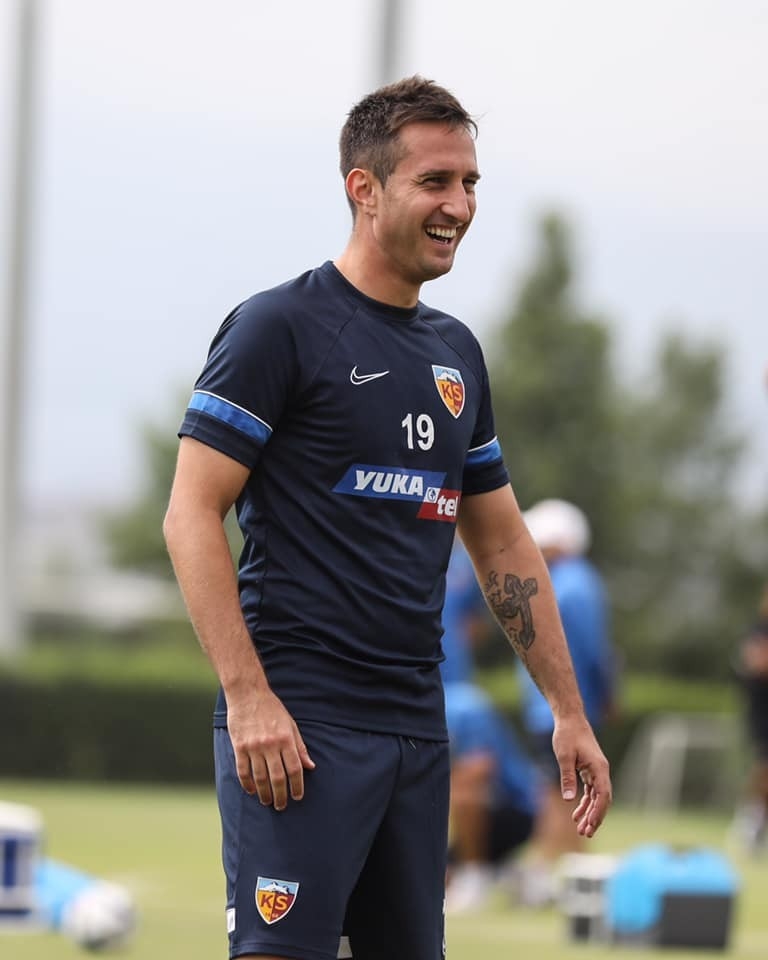 Mario Gavranovic İlk Antrenmanına Çıktı