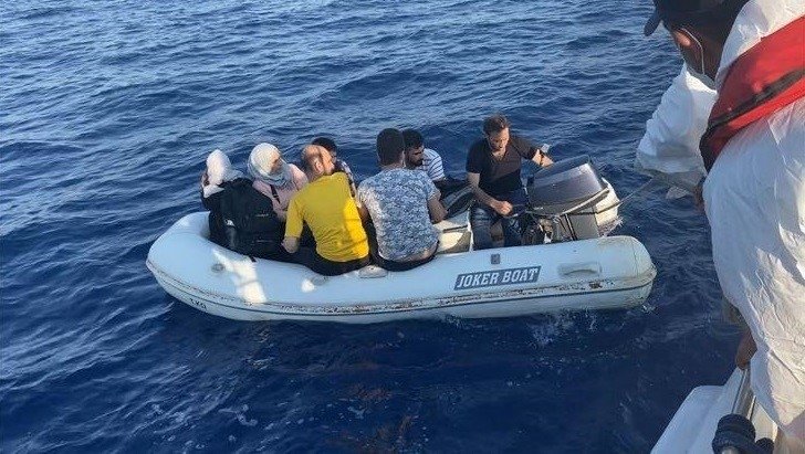 Bodrum’da 6 Düzensiz Göçmen Kurtarıldı