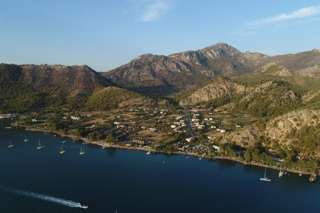 Yangının Acı Tablosu Marmaris’te Havadan Görüntülendi