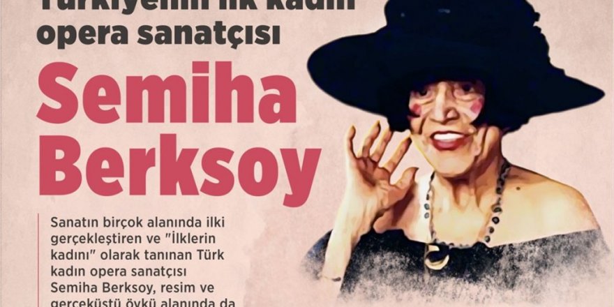Türk Operasının Gelişimine Katkıda Bulunan Semiha Berksoy
