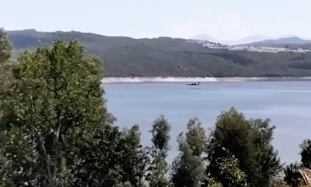 Düşen Yangın Uçağının Barajdan Su Aldığı Son Görüntüleri Ortaya Çıktı