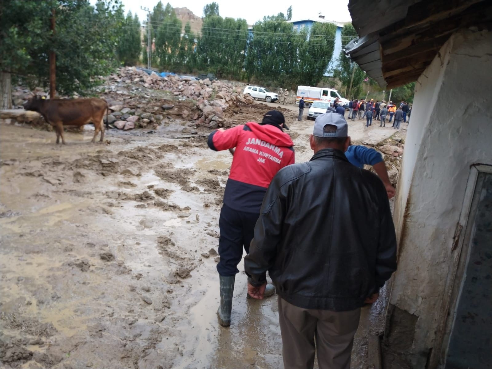 Sarıkamış’ı Sel Vurdu
