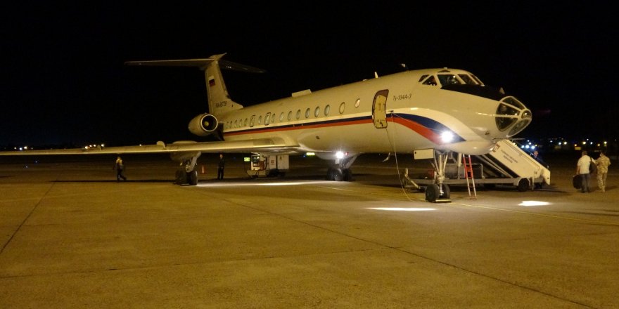 Düşen Rus Uçağındaki 5 Rus Personel Rusya'ya Gönderildi