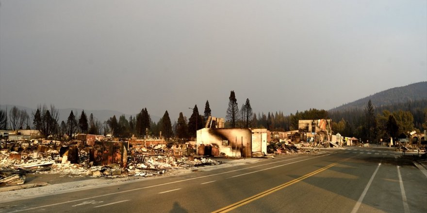Kaliforniya'da Dixie'nin Sebep Olduğu Felaket