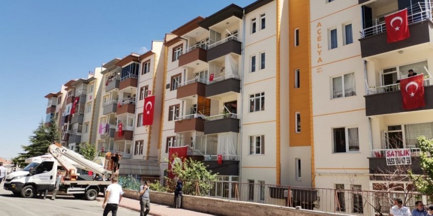 Kayseri’ye şehit ateşi düştü