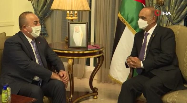 Bakan Çavuşoğlu, Ürdün Başbakanı Khasawneh İle Görüştü