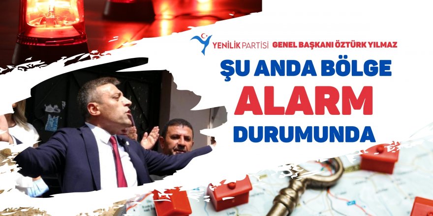 ÖZTÜRK YILMAZ CANLI YAYINDA AÇIKLADI! ŞU ANDA BÖLGE ALARM DURUMUNDA