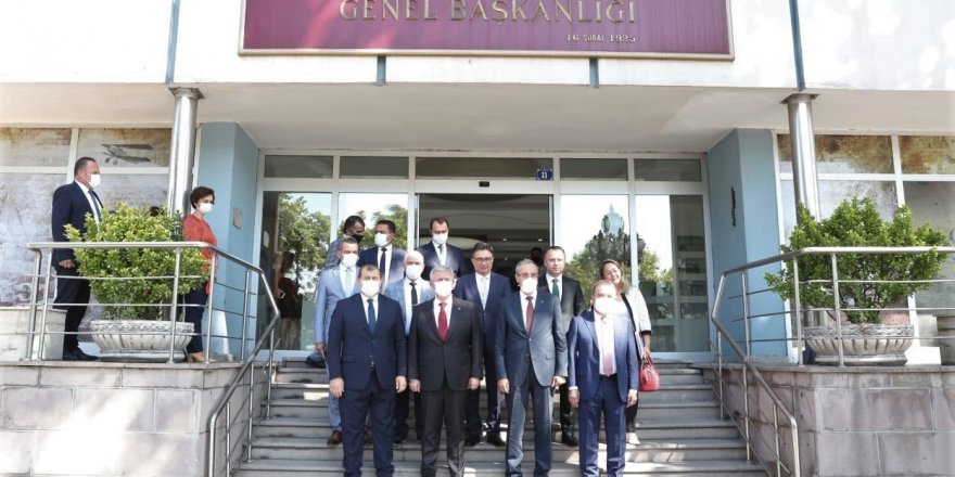 Başkan Böcek Ankara’da THK işbirliği protokolü ön toplantısına katıldı