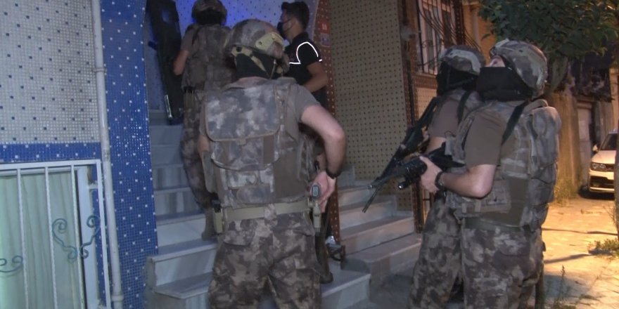 İstanbul’da Eş Zamanlı Uyuşturucu Operasyonu