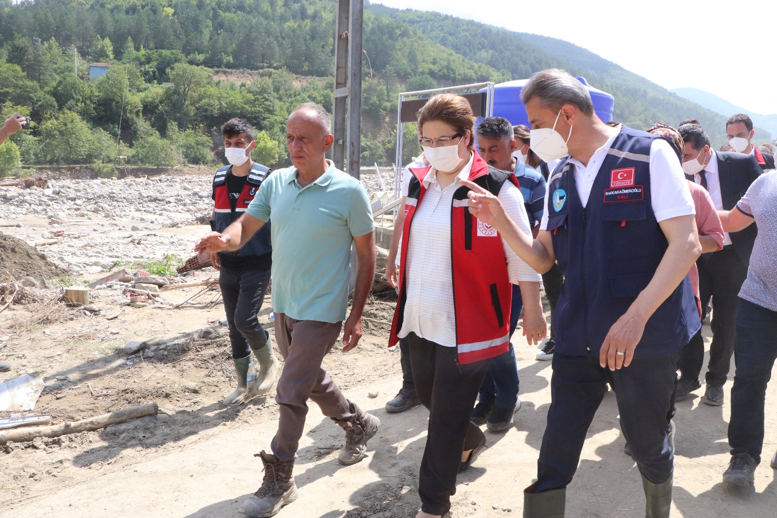 Bakan Yanık: "Sinop’a 13 Milyon Nakdi Yardım Gönderdik"