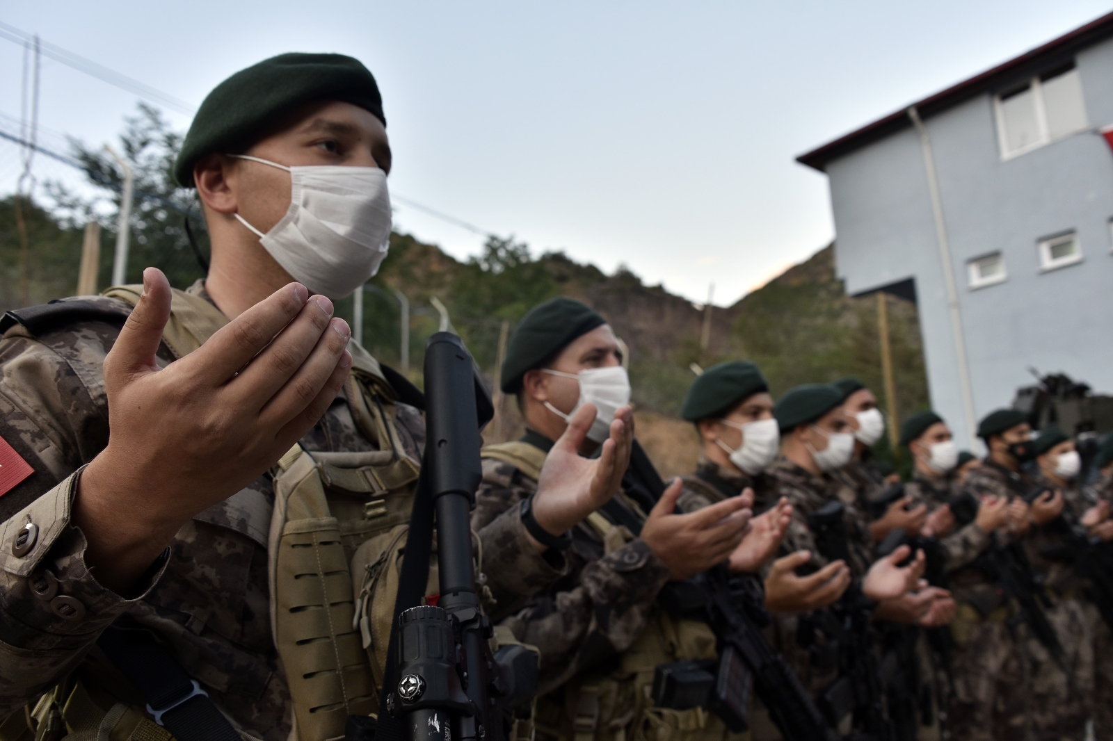 Suriye’de Görev Yapacak PÖH’ler Dualarla Uğurlandı