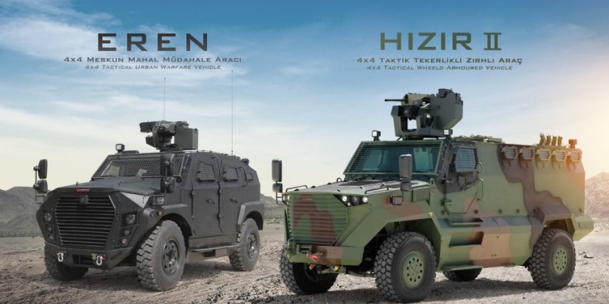 EREN ve HIZIR II ilk kez IDEF’21’de sergileniyor