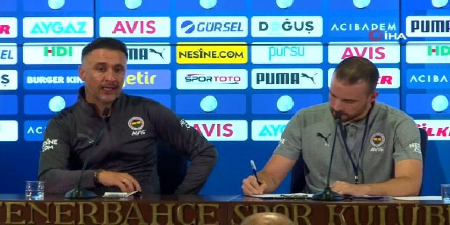 Vitor Pereira: ”Oyuncuların sahada koyduğu karakterden çok memnunum”