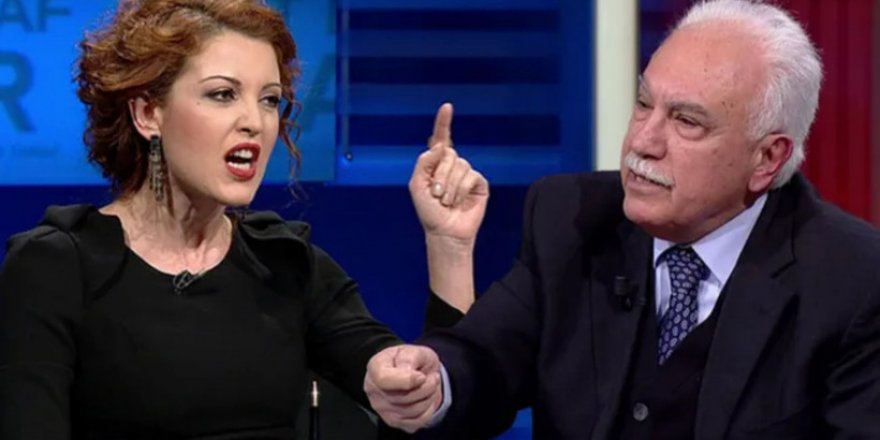 Doğu Perinçek'in sözleri canlı yayını karıştırdı! Nagehan da dayanamadı