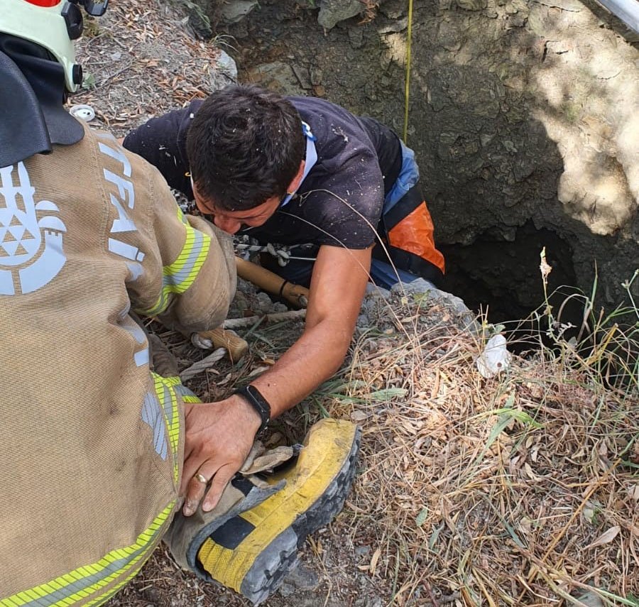 Fotoğraf Çektirmek İsterken Definecilerin Kazdığı Çukura Düştü
